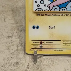 Pokemon TCG Surfing Pikachu Card 111/108 Evolutions Secret Rare LP - Image 4