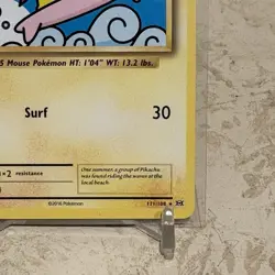 Pokemon TCG Surfing Pikachu Card 111/108 Evolutions Secret Rare LP - Image 5