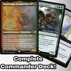 MTG Commander EDH Deck Raggadragga, Goreguts Boss 100 Magic Cards Custom Deck - Image 1