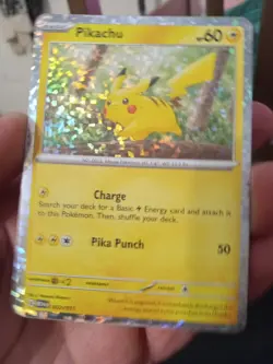 Pokemon Pikachu TCG Holo Card 002/015 McDonald's 2024 - Image 4