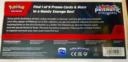 ✨POKEMON PRISMATIC EVOLUTIONS SUPRISE BOX ( 4 BOOSTER PACKS 1 PROMO CARD ) NIB - Image 5
