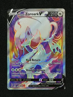 Hisuian Zoroark V SWSH297 SWSH: Sword & Shield Promo Cards Holo - Image 1