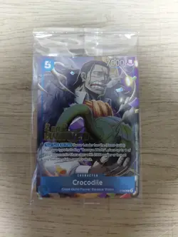 One Piece 2-on-2 Battle 2025 Crocodile Winner Card P-082 NM ENG Sealed - Image 1