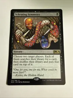 Scheming Symmetry [Core Set 2020] Magic MTG Cards NM/LP - Image 1