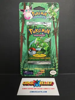WOTC 1999 Pokemon Trading Card Game Jungle Blister Pack Sealed - Image 1