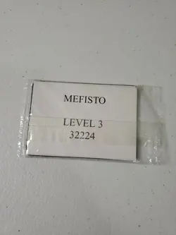 Trendmasters Rumble Robots Power Cards Mefisto Level 3 32224 New in Package - Image 1