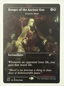 MTG English Hunger of the Ancient One - Exquisite Blood Regular Secret Lair - Image 1