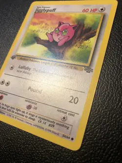 Jigglypuff 54/64 Jungle First Edition 1st Pokemon Card Mint TCG Wotc - Image 3