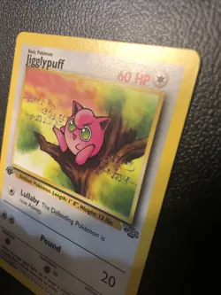 Jigglypuff 54/64 Jungle First Edition 1st Pokemon Card Mint TCG Wotc - Image 4
