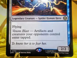 Spider-Woman Stunning Savior magic the gathering spider-man trading card singles - Image 3