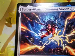 Spider-Woman Stunning Savior magic the gathering spider-man trading card singles - Image 4
