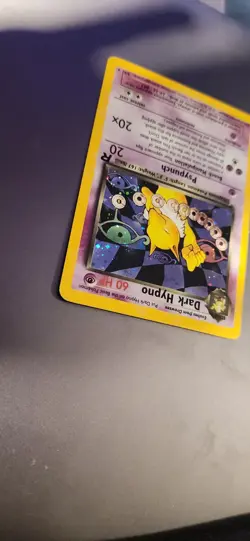 Pokemon WOTC Dark Hypno 9/82 Team Rocket Holo Trading Card - Image 5