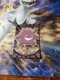 Pokemon #94 GENGAR Card | Topps | 2000 TV Animation | Holo Blue Logo - Image 1