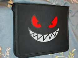 Pokemon Card GENGAR O-Ring BINDER Holds 252 Cards - Image 1