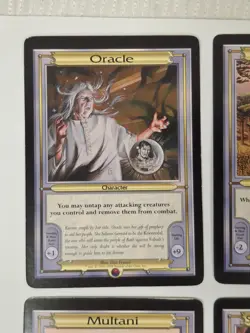 Magic The Gathering - 8 Oversized Vanguard Cards 1998 - Series #3 Complete Set - Image 2