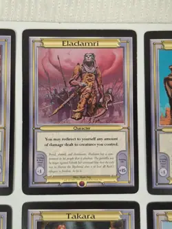 Magic The Gathering - 8 Oversized Vanguard Cards 1998 - Series #3 Complete Set - Image 4