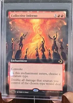 Collective Inferno (Extended Art) Lorwyn Eclipsed MTG Regular Near Mint - Image 3