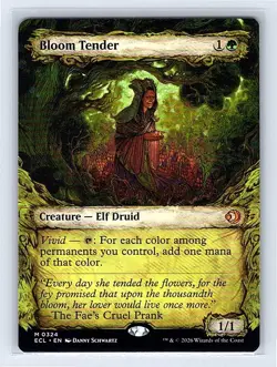 Bloom Tender #324 Regular Mythic Showcase MTG 2026 Lorwyn Eclipse - Image 1
