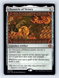 Chronicle of Victory #254 Regular Mythic MTG 2026 Lorwyn Eclipse - Image 1