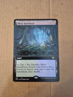 Misty Rainforest (Extended Art) Modern Horizons 2 Regular - Image 1