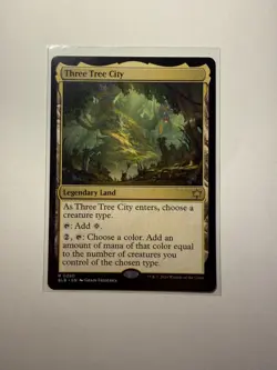 Three Tree City -MTG- Bloomburrow Regular #0260 NM - Image 1