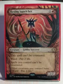 Hexing Squelcher (Showcase) Lorwyn Eclipsed Regular NM - Image 1