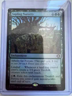 Sapling Nursery FOIL Lorwyn Eclipsed MTG NM ENG #0192 - Image 1