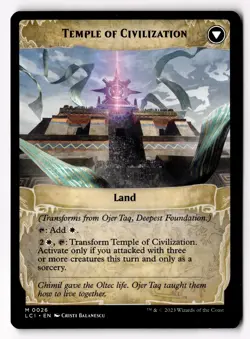 Ojer Taq, Deepest Foundation 26 The Lost Caverns of Ixalan Normal LP - Image 2