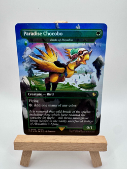 Paradise Chocobo - Birds of Paradise (Borderless) Commander: Final Fantasy Foil - Image 1