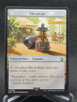Treasure Token [Jurassic World Collection] MTG - Image 1