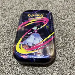 Pokemon TCG: Mega Evolution Mini Tin – Mega Gardevoir Design – Factory Sealed - Image 1