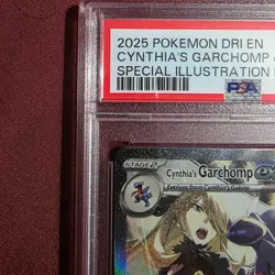 PSA 9 MINT Pokemon Cynthia’s Garchomp EX Destined Rivals Special 232/182 - Image 3