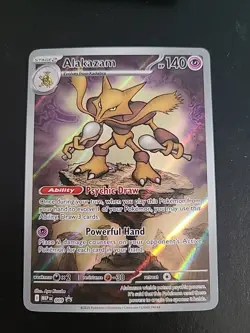 Alakazam MEP 009 - Mega Evolutions Black Star Promo - Pokemon TCG NM - Image 1