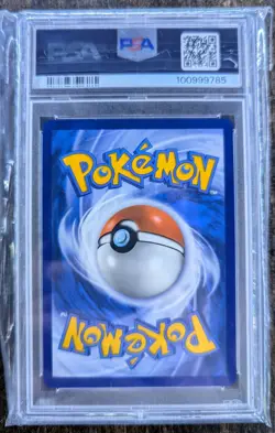 Pokemon Ninetales EX TCG Full Art Rare Card 186/165 Scarlet & Violet 151 Psa 9 - Image 2
