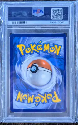 Larvitar 203/197 Illustration Rare Holo 2023 Pokemon Obsidian Flames PSA 9 Mint - Image 2