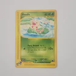 2003 Pokemon Skyridge Weedle 114/144 WOTC e-Reader Vintage - NM - Australian... - Image 1