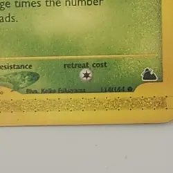 2003 Pokemon Skyridge Weedle 114/144 WOTC e-Reader Vintage - NM - Australian... - Image 4