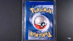 Miscut ERROR Reverse Side 1999 Pokemon Base Set Unlimited Ponyta 60 LP - Image 1