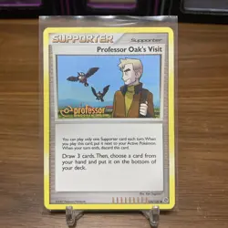 Professor Oak's Visit - 122/132 Pokemon Secret Wonder Professor Program Promo - Image 1