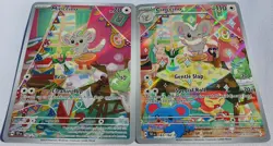 Minccino 182/162 & Cinccino 183/162 Temporal Forces IR Set Pokemon Near Mint - Image 5