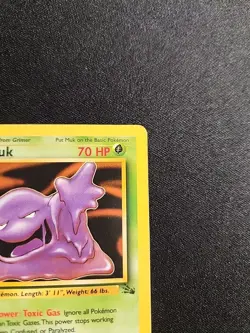 Pokemon Muk (28) Rare Unlimited Fossil 28/62 NM - Image 3