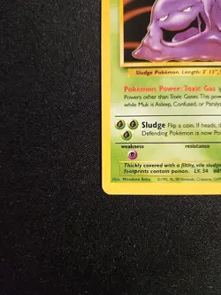 Pokemon Muk (28) Rare Unlimited Fossil 28/62 NM - Image 5