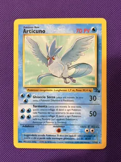 Articuno 17/62 - Fossil Set Non Holo Rare Pokemon TCG - NM🔥 - Image 1