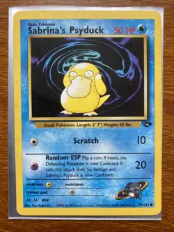 Sabrina's Psyduck #99 Pokemon Gym Challenge - Image 1