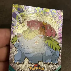 Venusaur #03 Holo Foil 1999 Pokemon - Topps Series 1 - TV Animation Edition - MP - Image 2