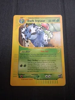 Pokemon Dark Ivysaur - 6 [Winner] Promo NM Fast Ship - Image 1