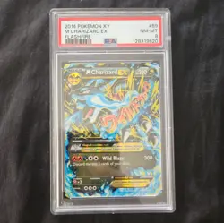 M Charizard EX Flashfire Pokemon 2014 PSA 8 - Image 1