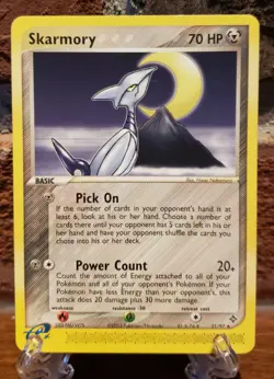 Pokemon Skarmory 21/97 Rare Ex Dragon - NM - Image 1