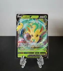 Pokemon TCG Leafeon V 007/203 Ultra Rare Evolving Skies NM/M - Image 1