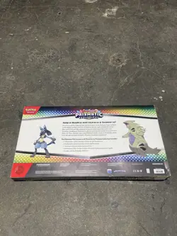 Pokemon TCG Prismatic Evolutions Lucario Ex + Tyranitar Ex Premium Collection - Image 2